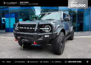 2022 Ford Bronco WILDTRAK