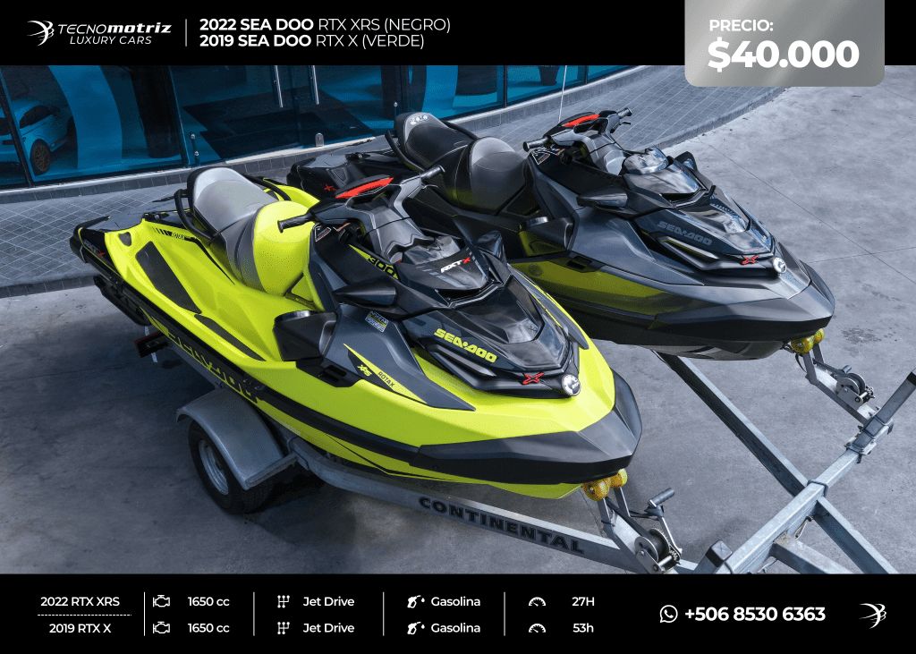 Sea Doo RTX RS y RTX X