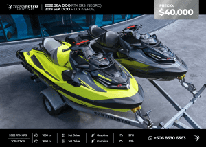 Sea Doo RTX RS y RTX X